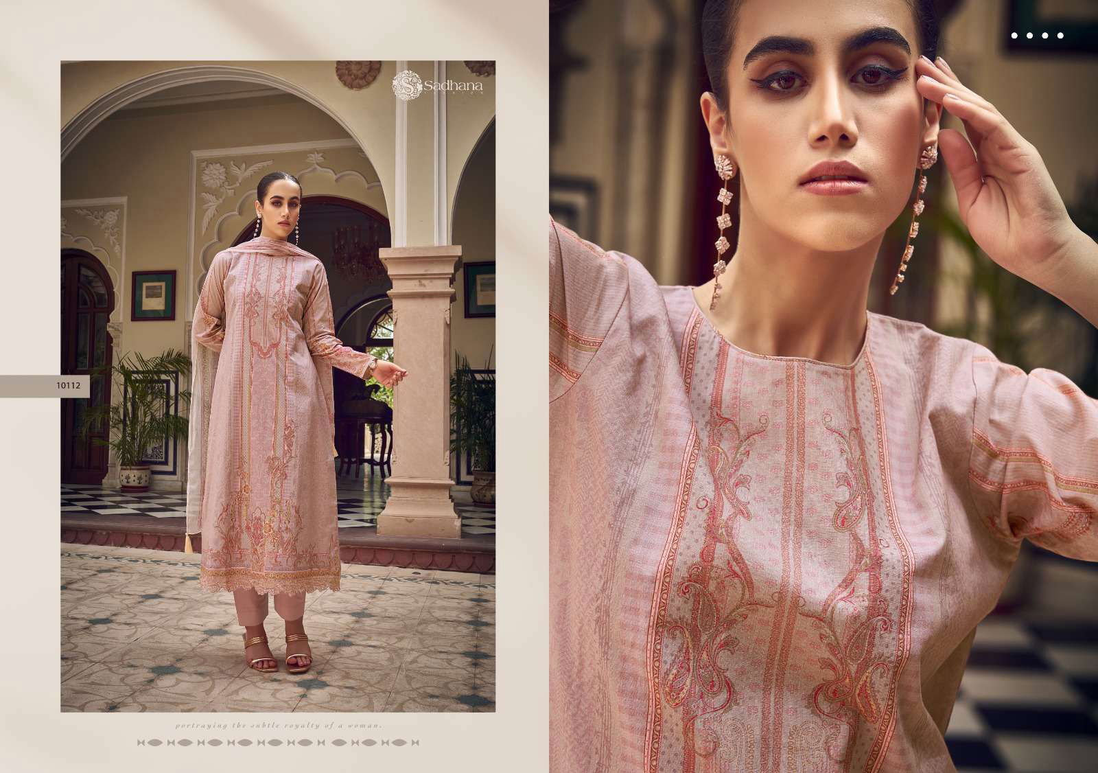 Zaira Lawn by Sadhana Cotton Digital Printed Dress Material Collection